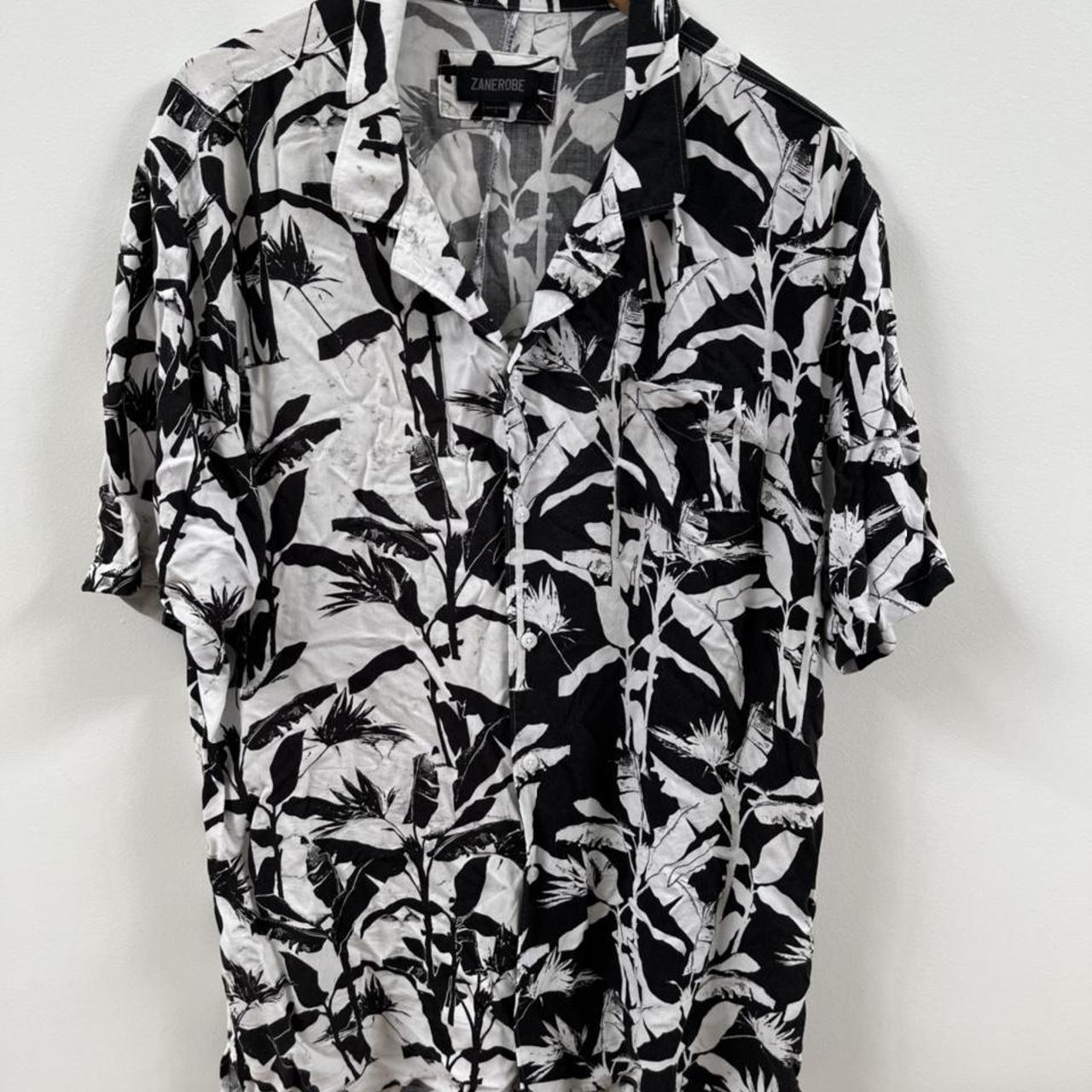 Zane Robe Hawaiian / resort / party shirt Size L - Depop