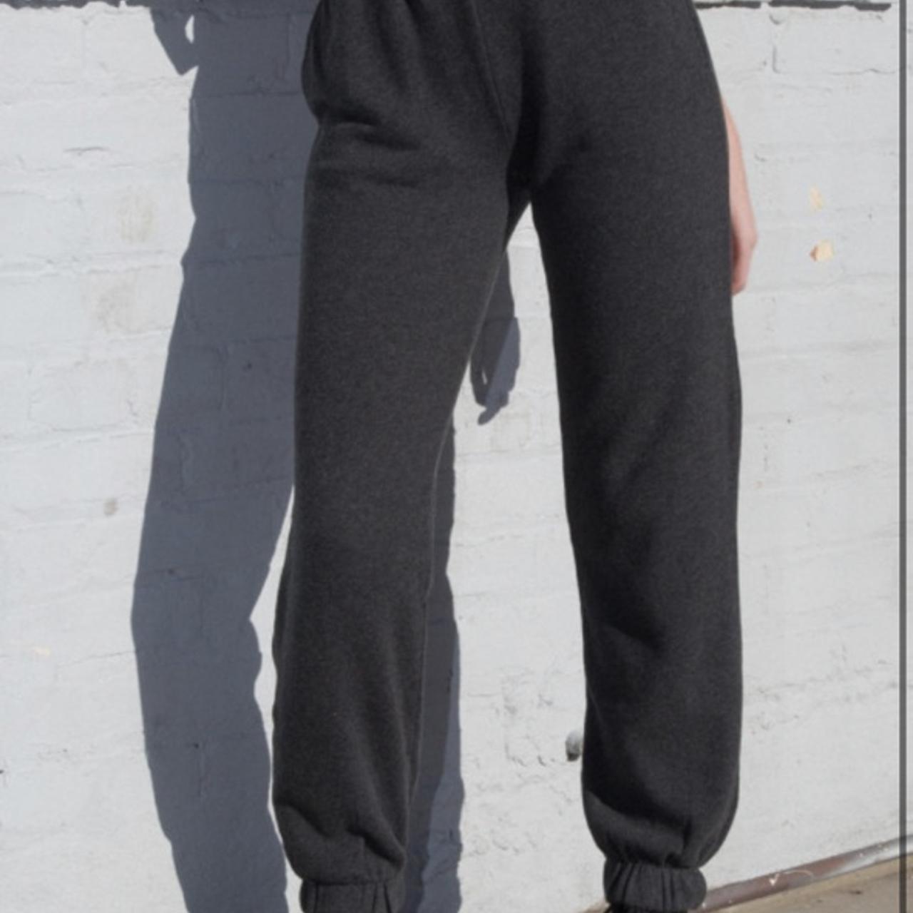 Dark Grey Brandy Sweatpants Brandy Melville Dark Grey Rosa