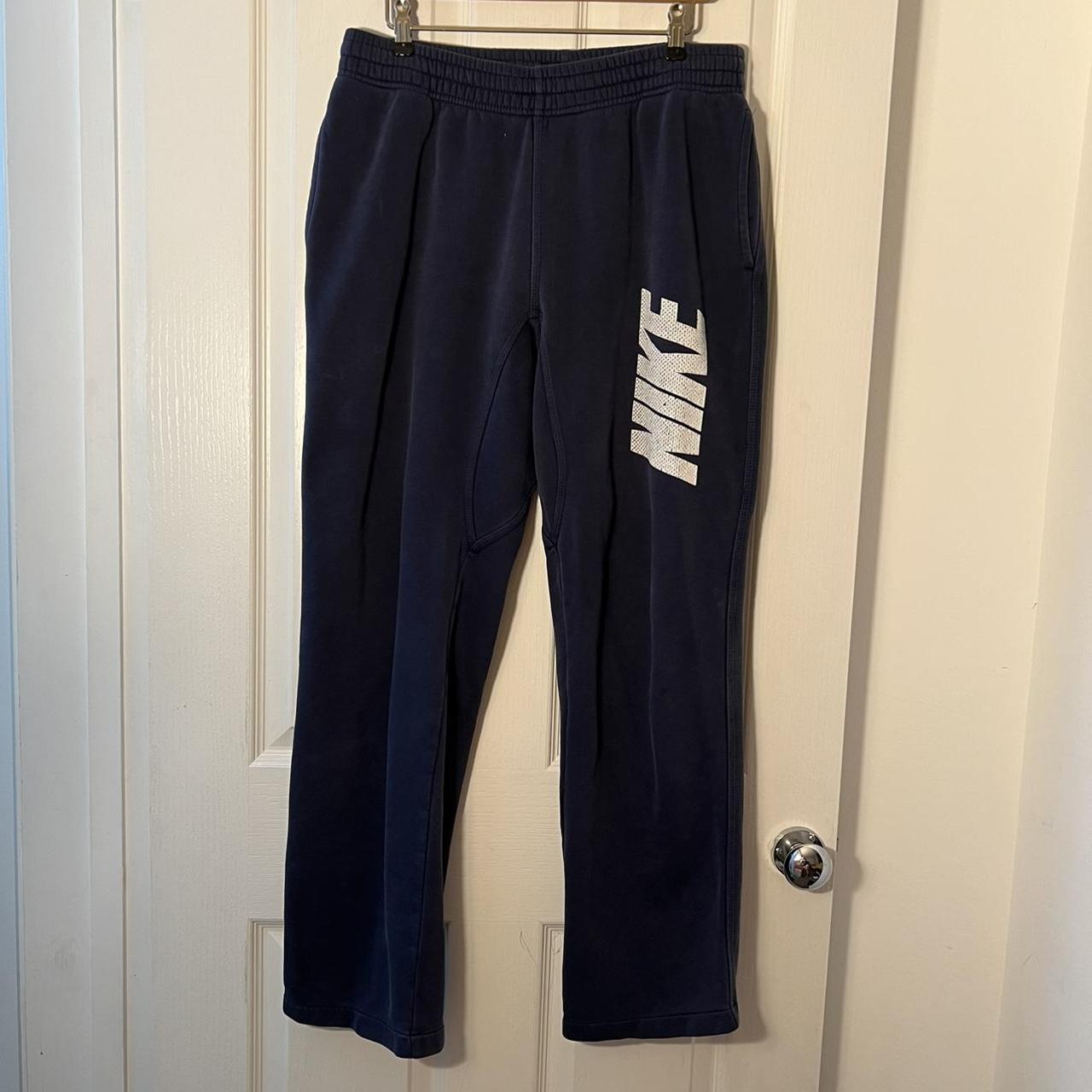 Nike club straight leg joggers 💙 Condition: Good,... - Depop