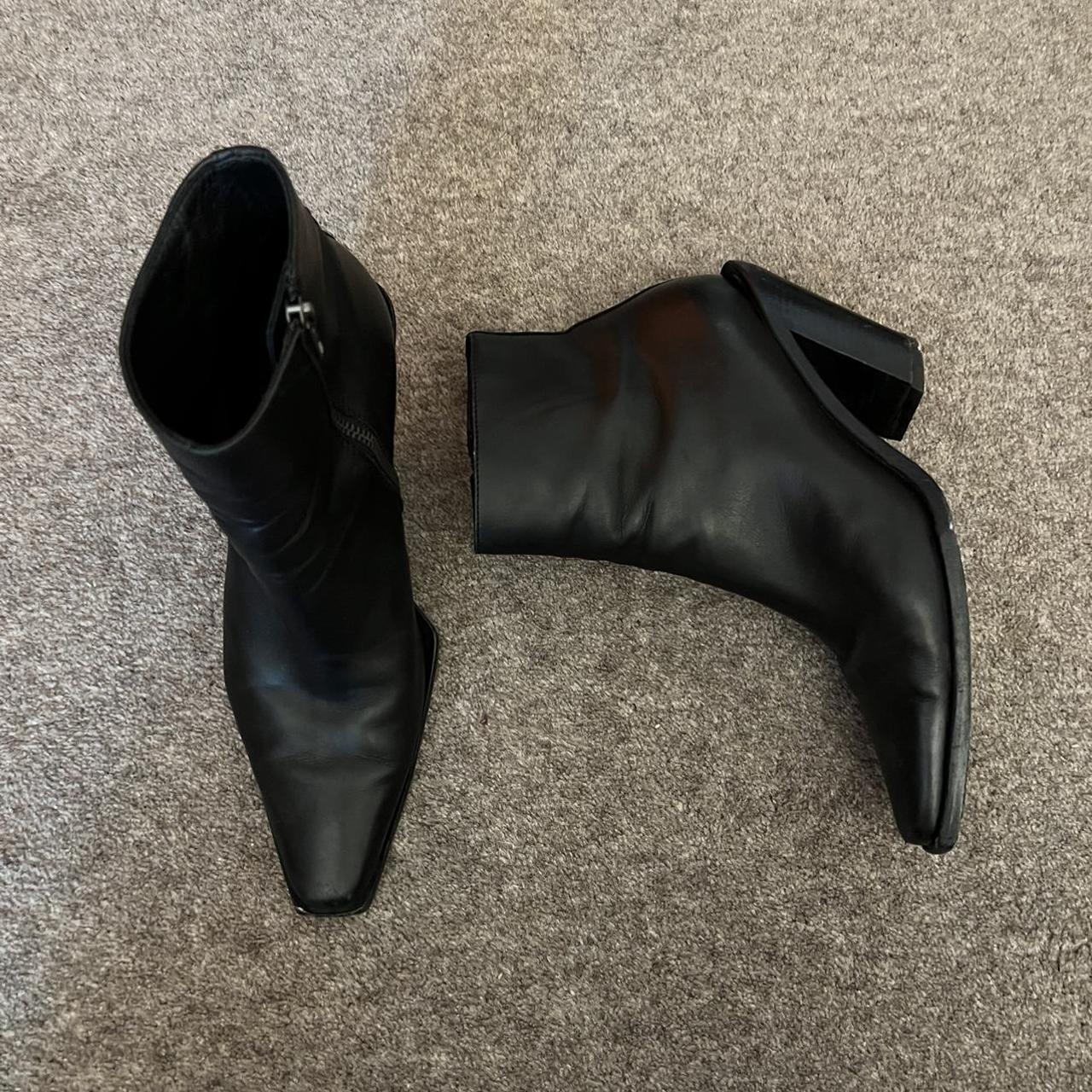 ann demeulemeester ankle boots