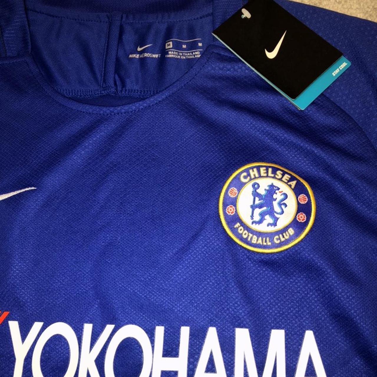 Nike Chelsea 2017-18 Home Shirt Mens Medium 🔵🔥 (with... - Depop