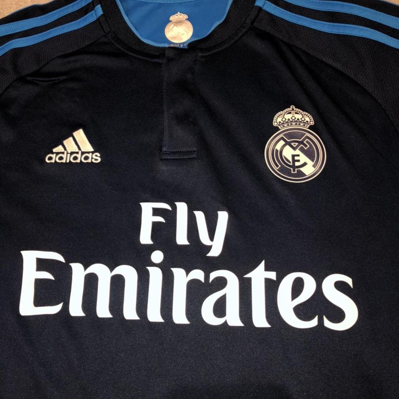 Adidas Real Madrid 3rd Shirt 2015-16 Medium Mens... - Depop