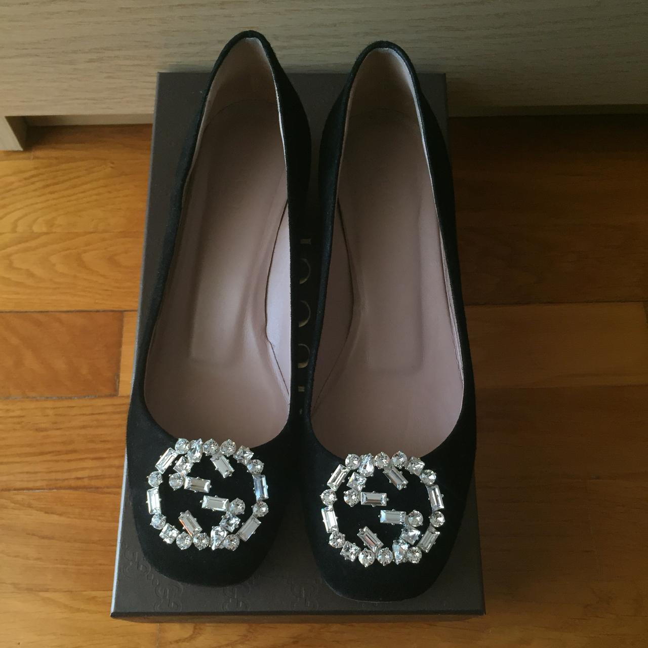 Gucci swarovski clearance crystal shoes