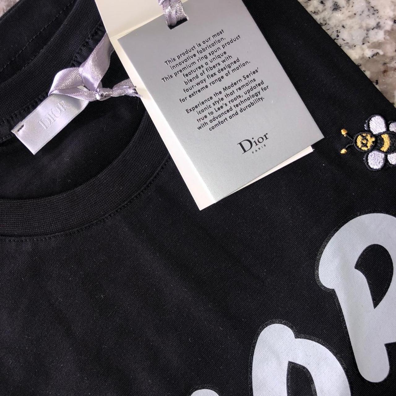 DIOR X KAWS T shirt with Bee logo New with | Depop