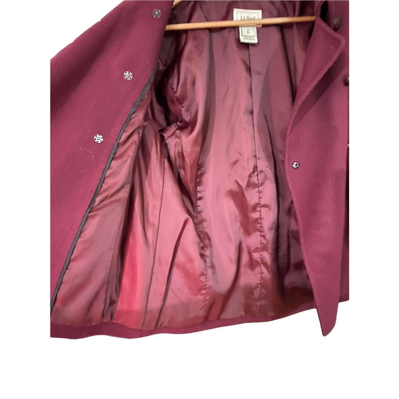 L.L.Bean Women's Purple Coat (2)
