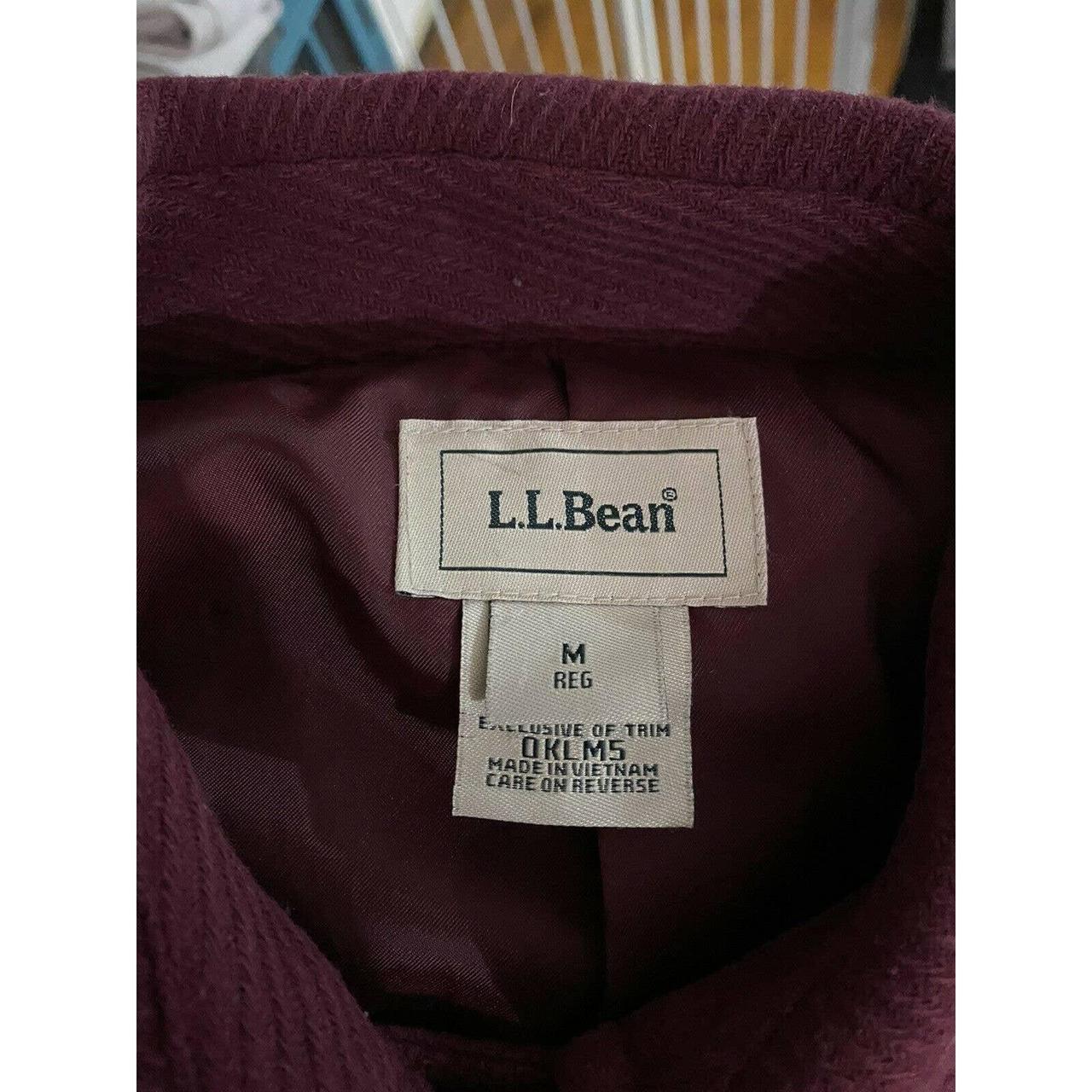 L.L.Bean Women's Purple Coat (3)
