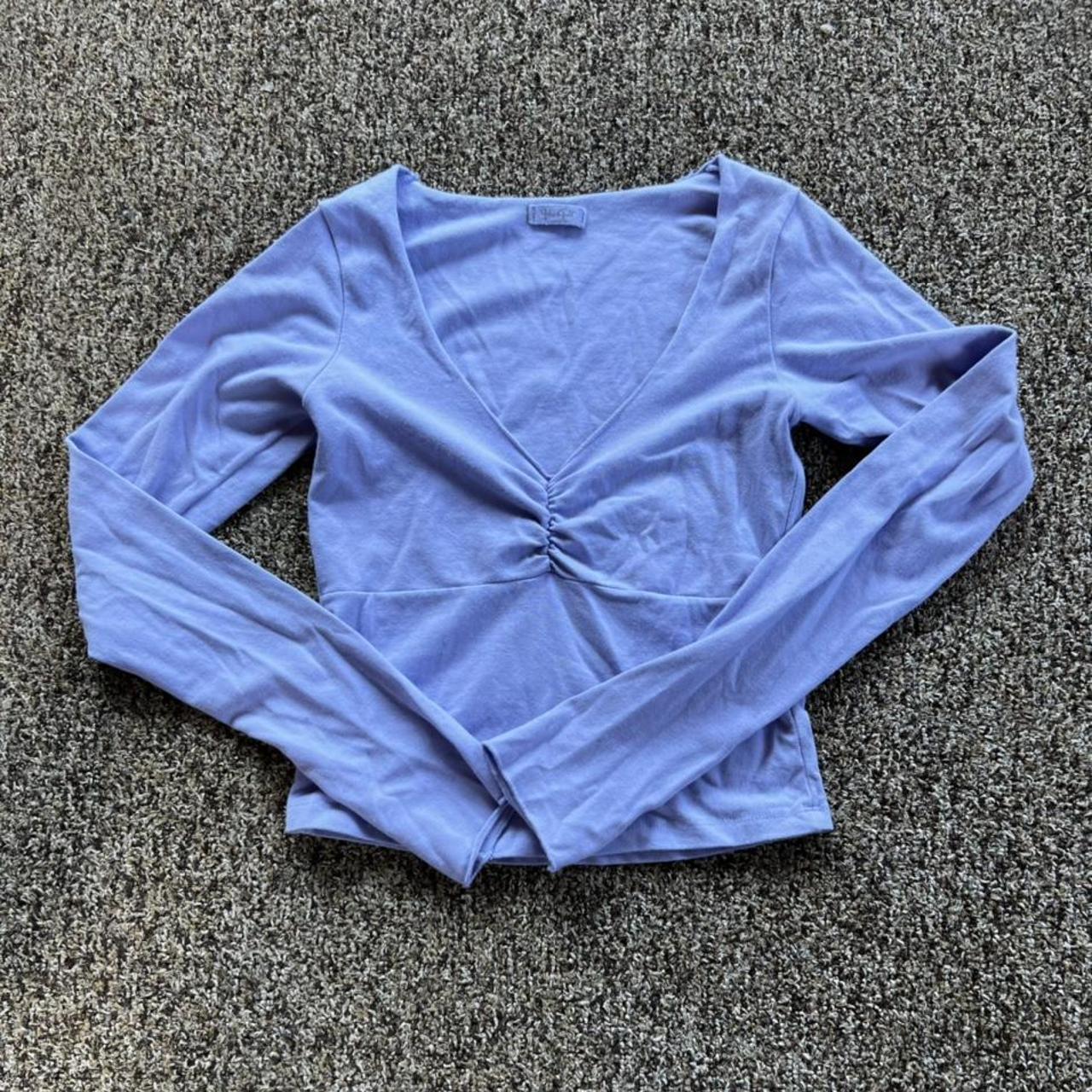 Brandy Melville long sleeve purple Gina top. Never... Depop