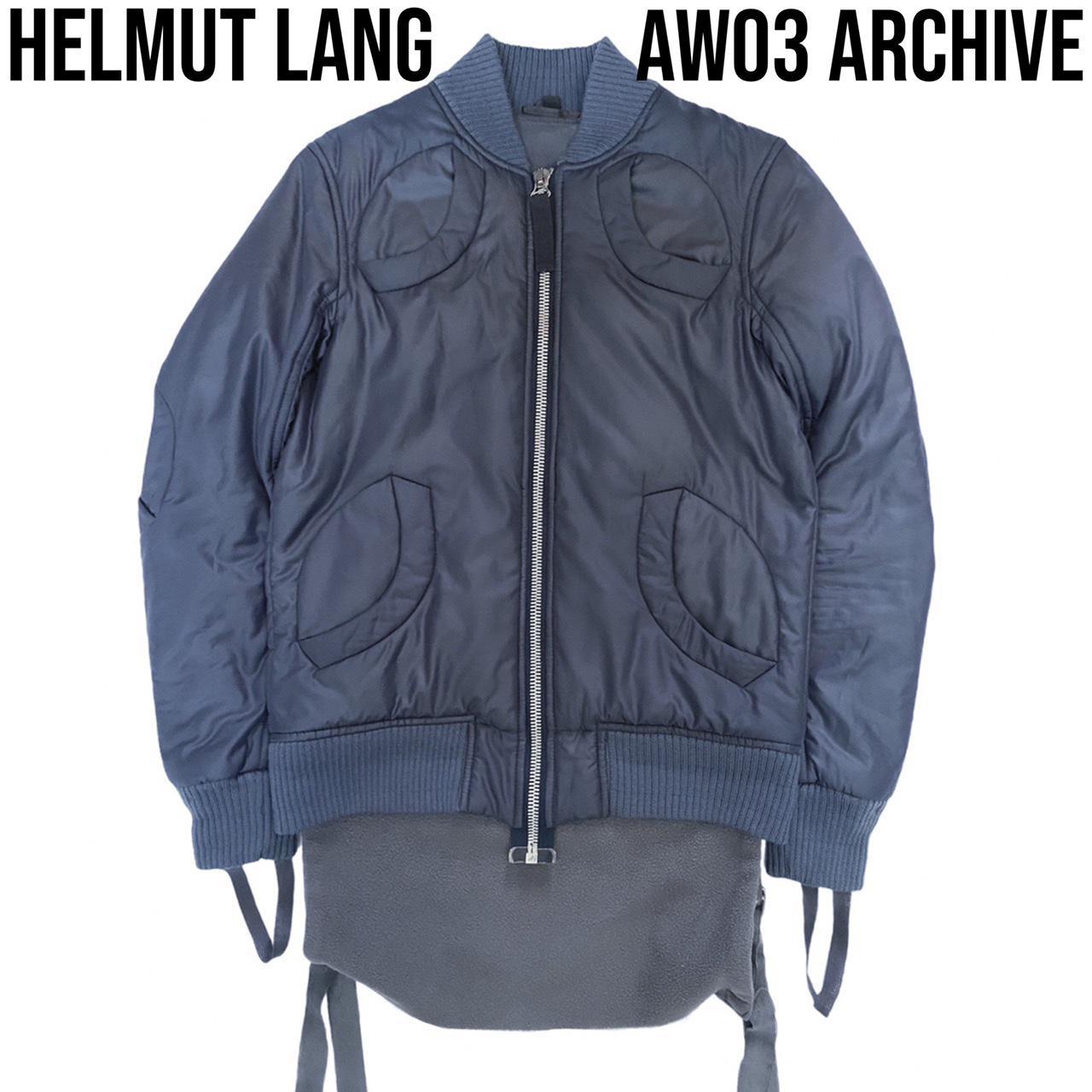 Helmut Lang AW2003 Bondage Strap Four Pocket MA-1... - Depop