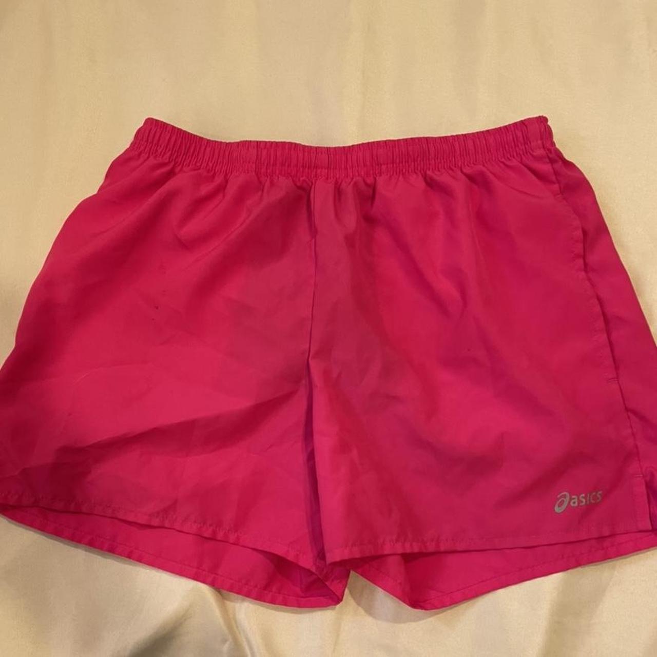 ASICS Women's Pink Shorts | Depop