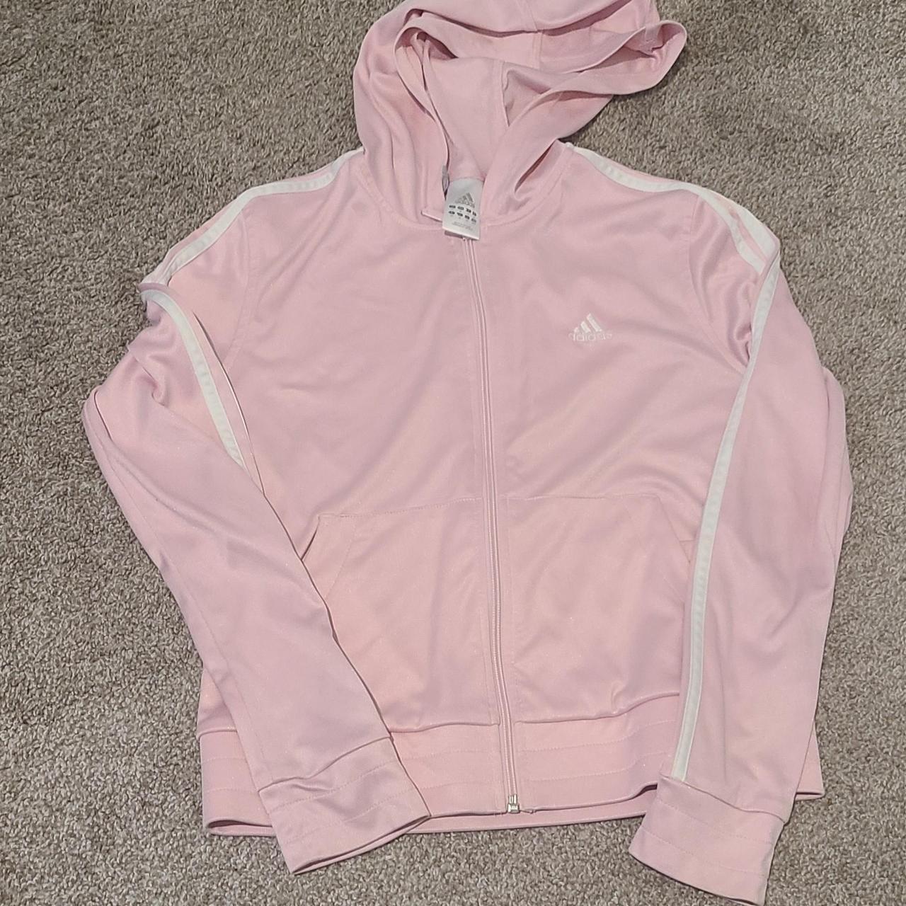Adidas Women's Pink Jacket | Depop