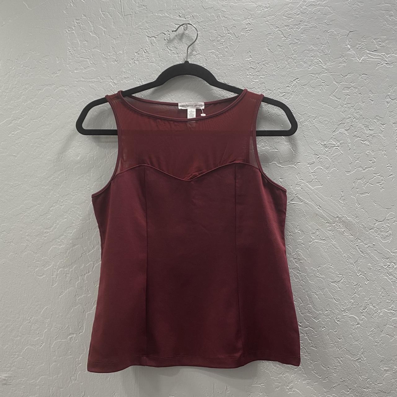🎉 F L A S H S A L E 🎉 Wine-Colored (Burgundy) Top... - Depop
