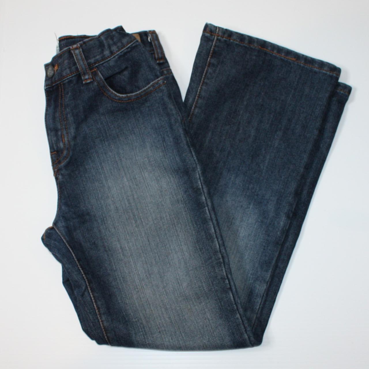 The Children's Place Boy's Bootcut Blue Denim Jeans... Depop