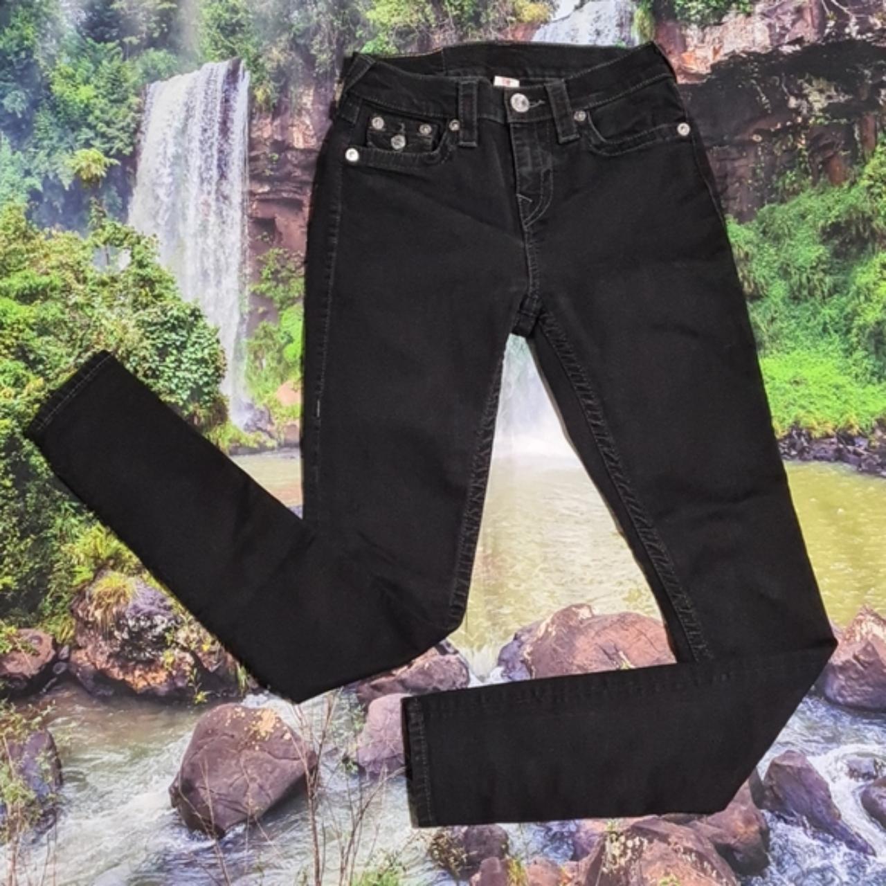 black skinny jeans true religion