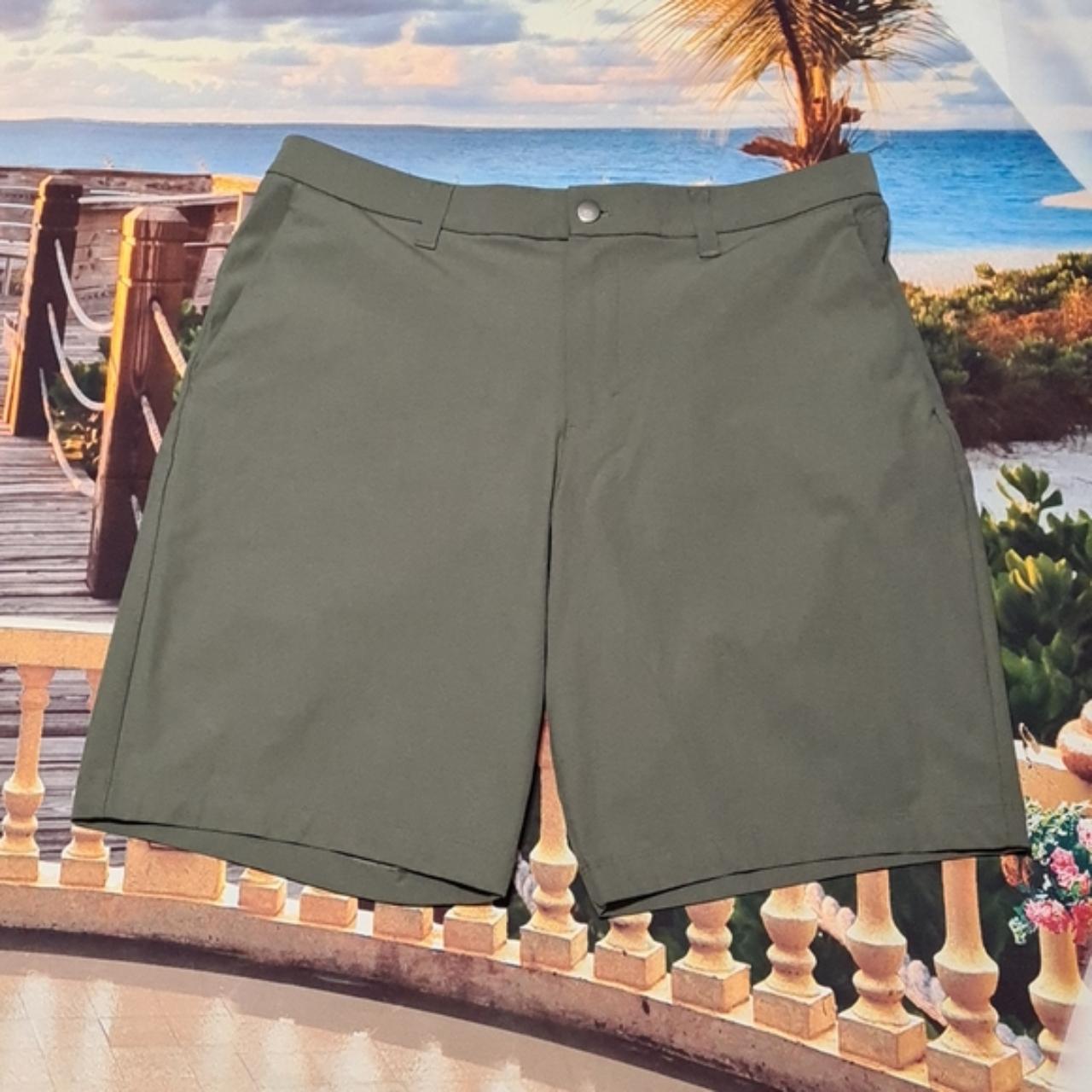 mint green lululemon shorts