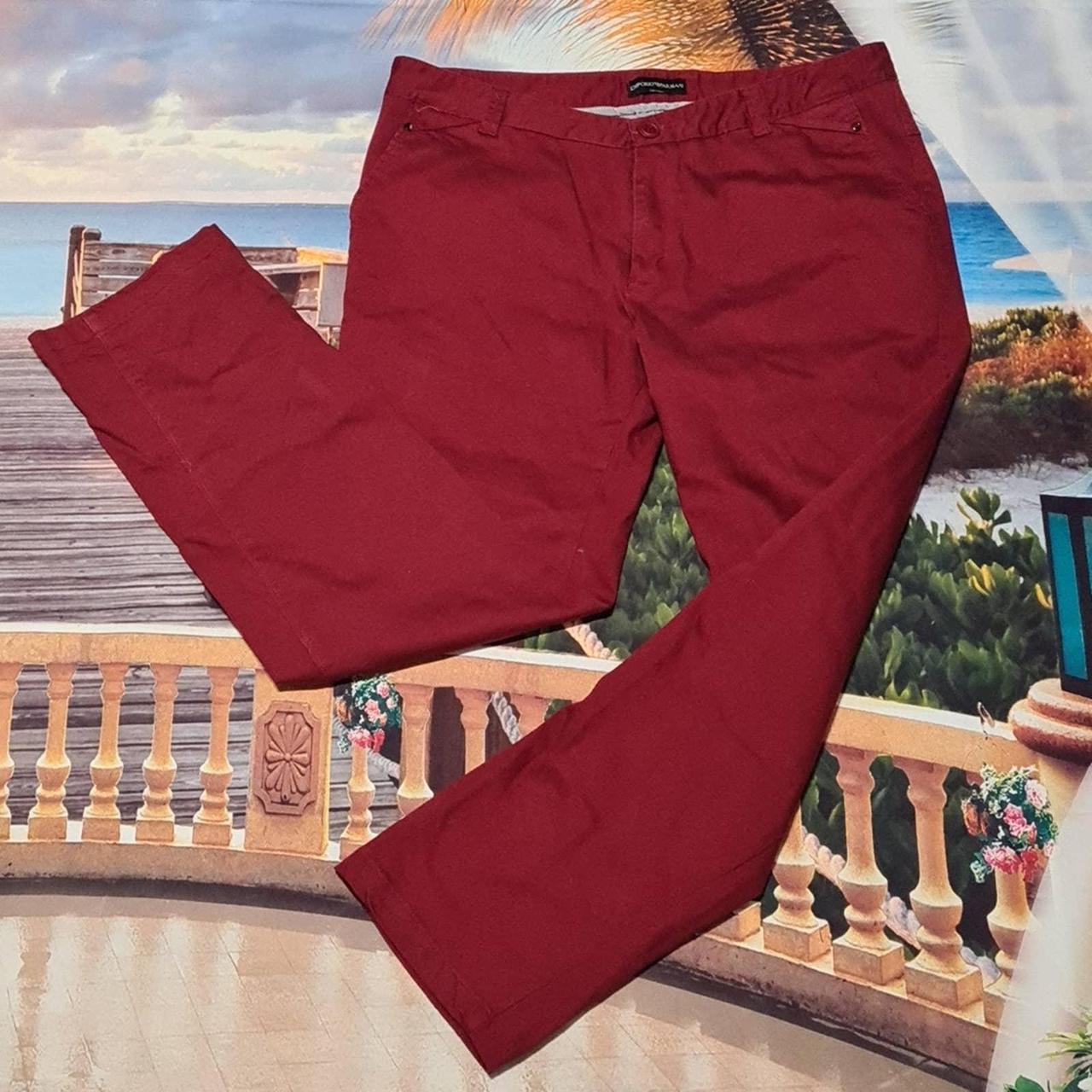 Product Image 1 - Emporio Armani Red Pants Size