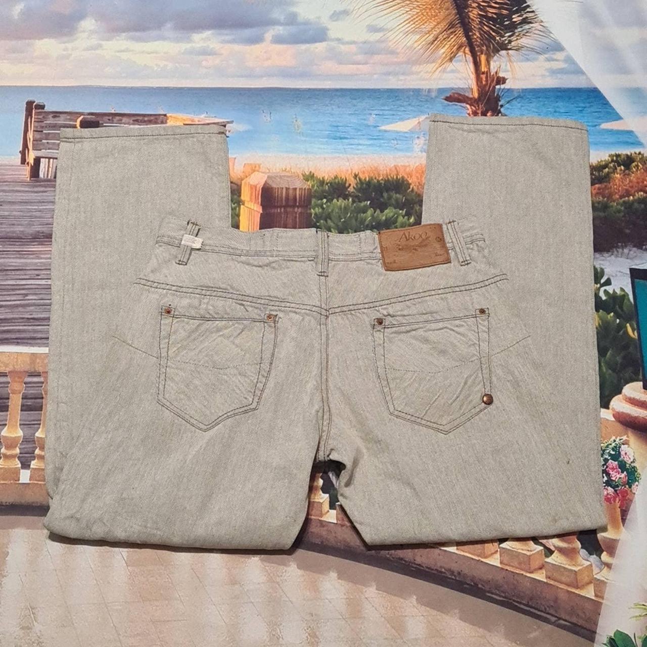 Product Image 4 - Akoo Beige Jeans Size 32x31

*tag