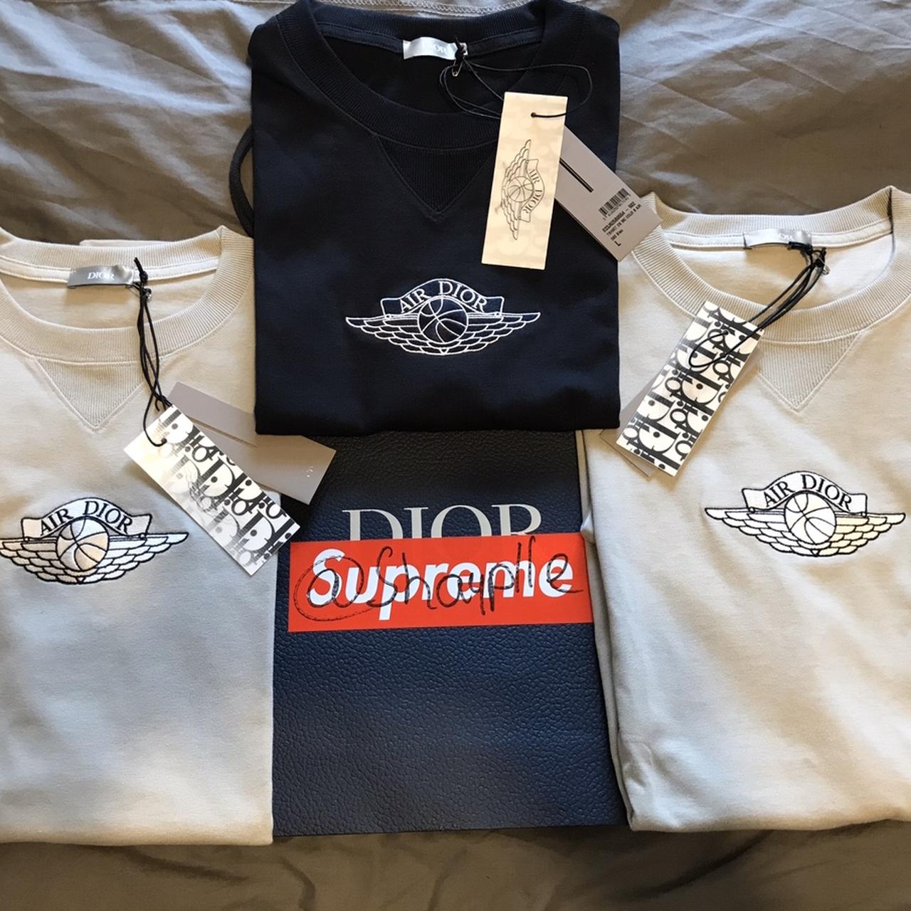 air dior t shirt grey