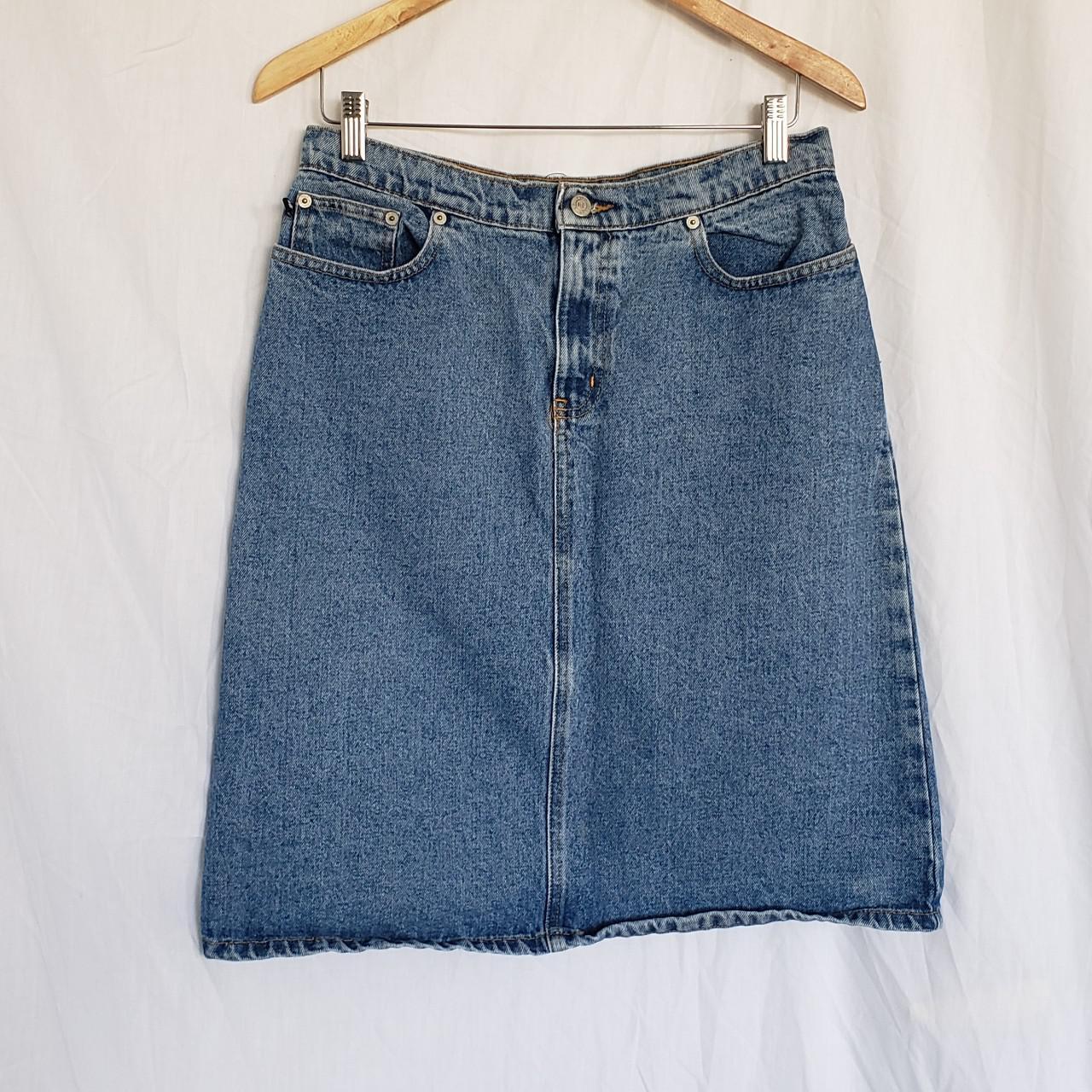 ☀️ Ralph Lauren Denim Skirt 🌙 *the most perfect... - Depop