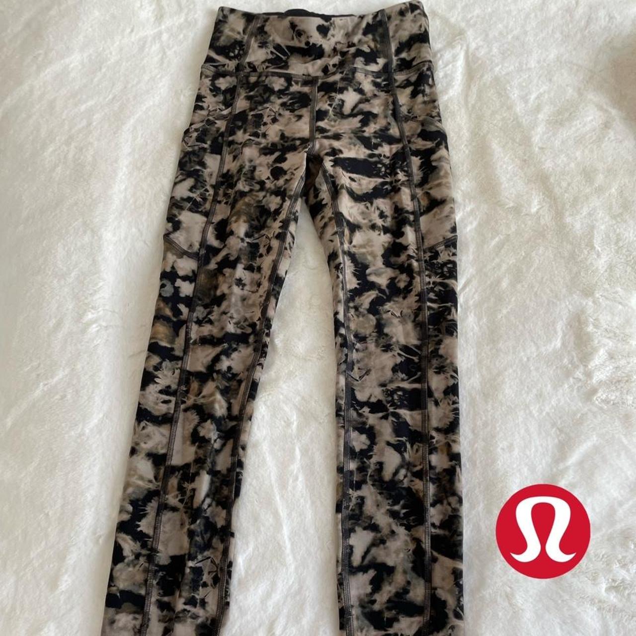 Super cute funky tie-dye leggings! Gently worn, no - Depop