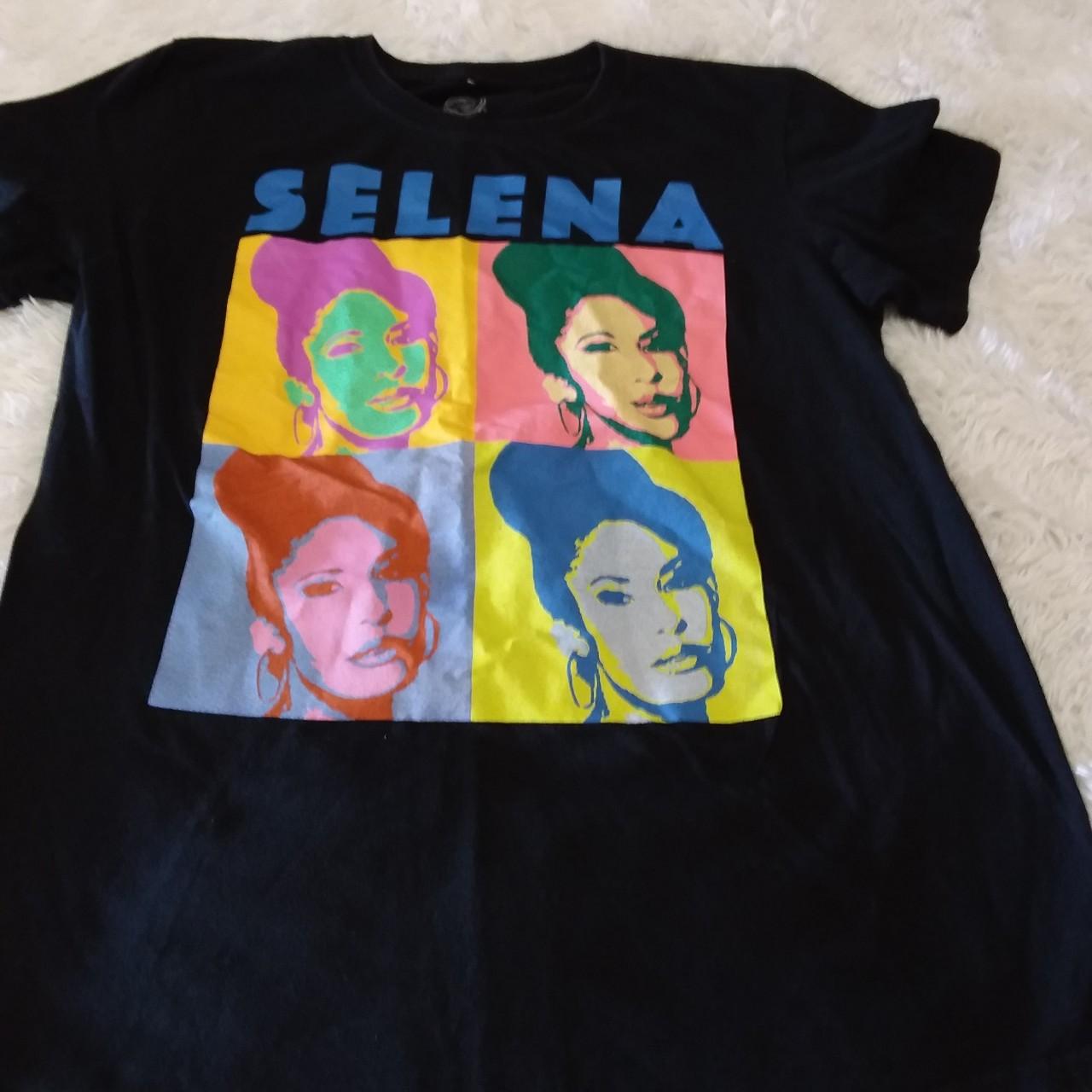 selena neon shirt