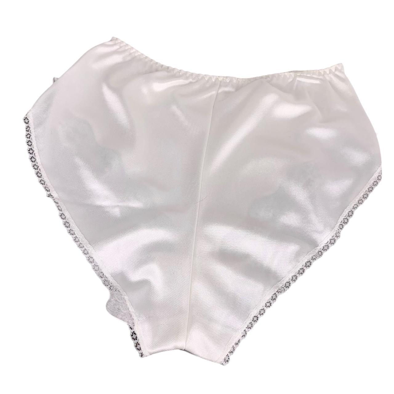 Vintage Hanes Size 9 Hi-Cut White Panties 100% nylon - Depop