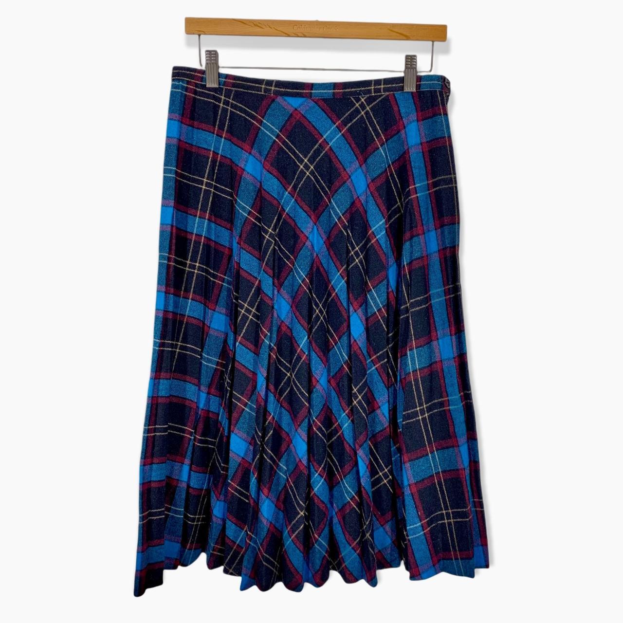 Product Image 1 - Vintage 70s Academia Blue Plaid