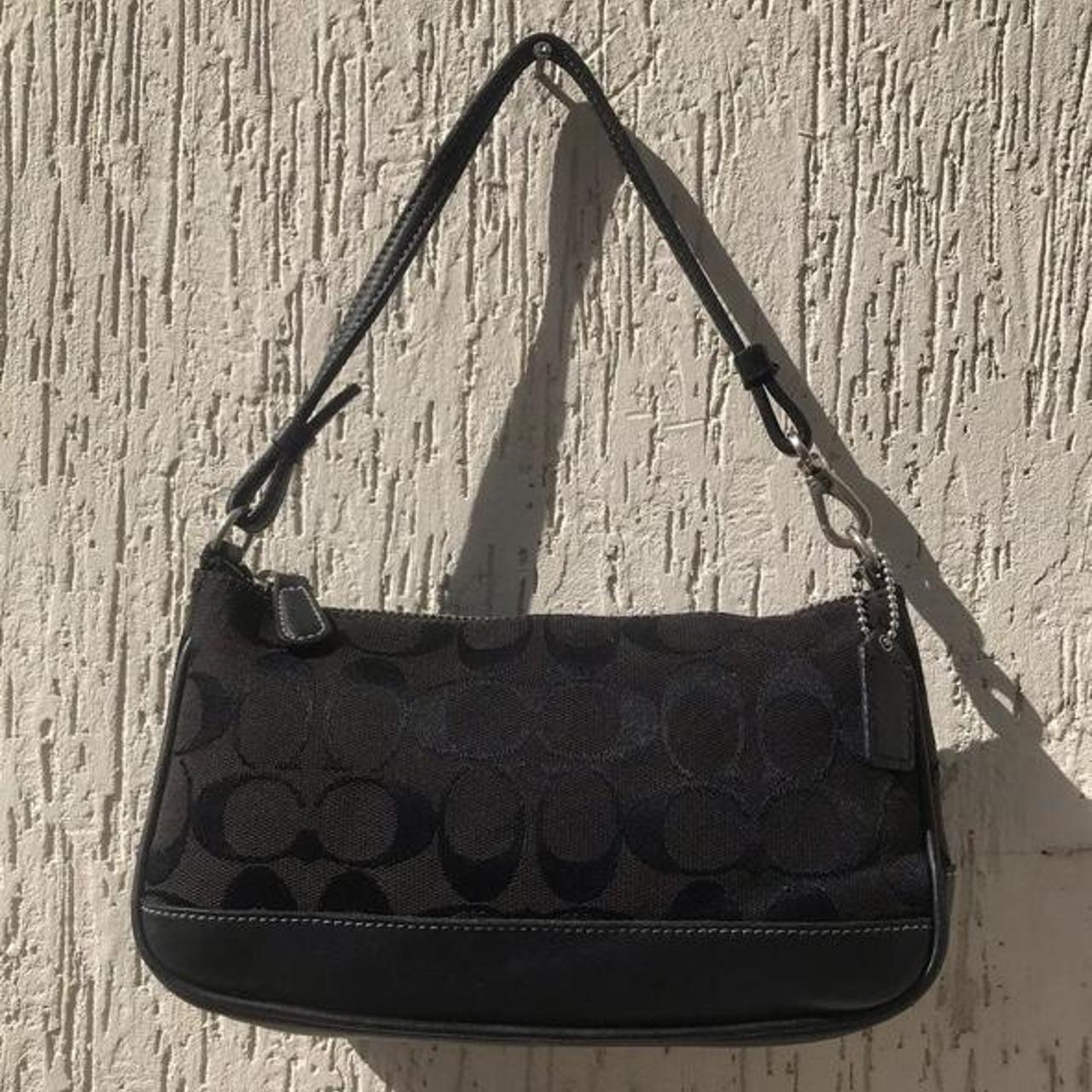 Vintage Coach Demi Monogram Shoulder Bag In great - Depop