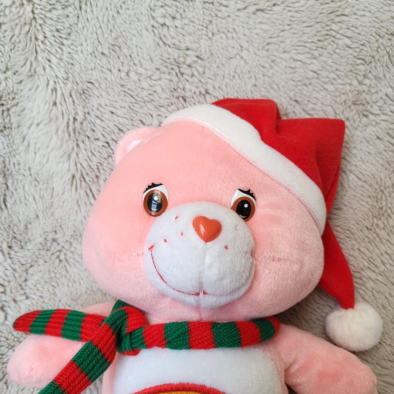 Care Bears White And Pink Stuffed Animals Depop