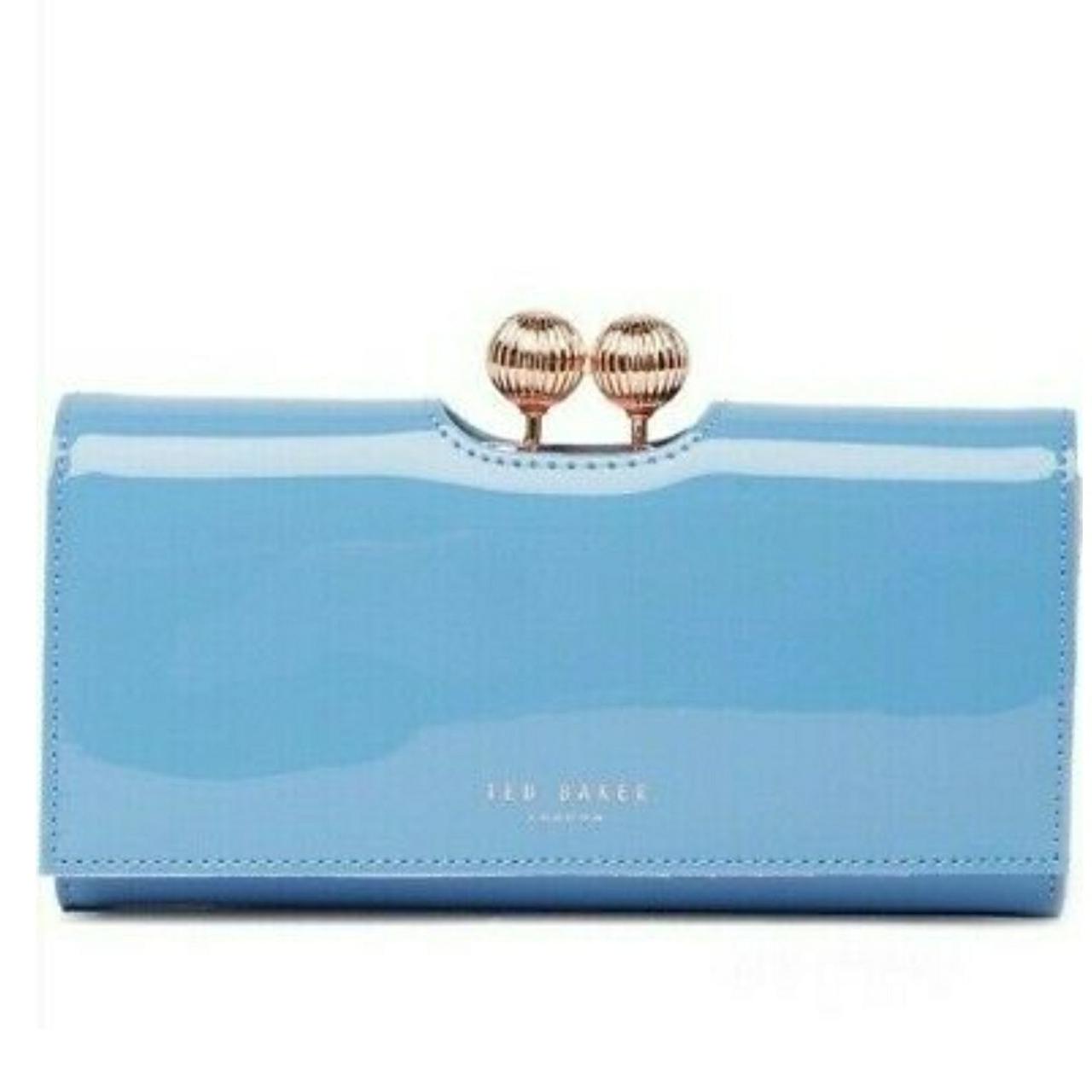 Ted baker bobble patent leather wallet sale