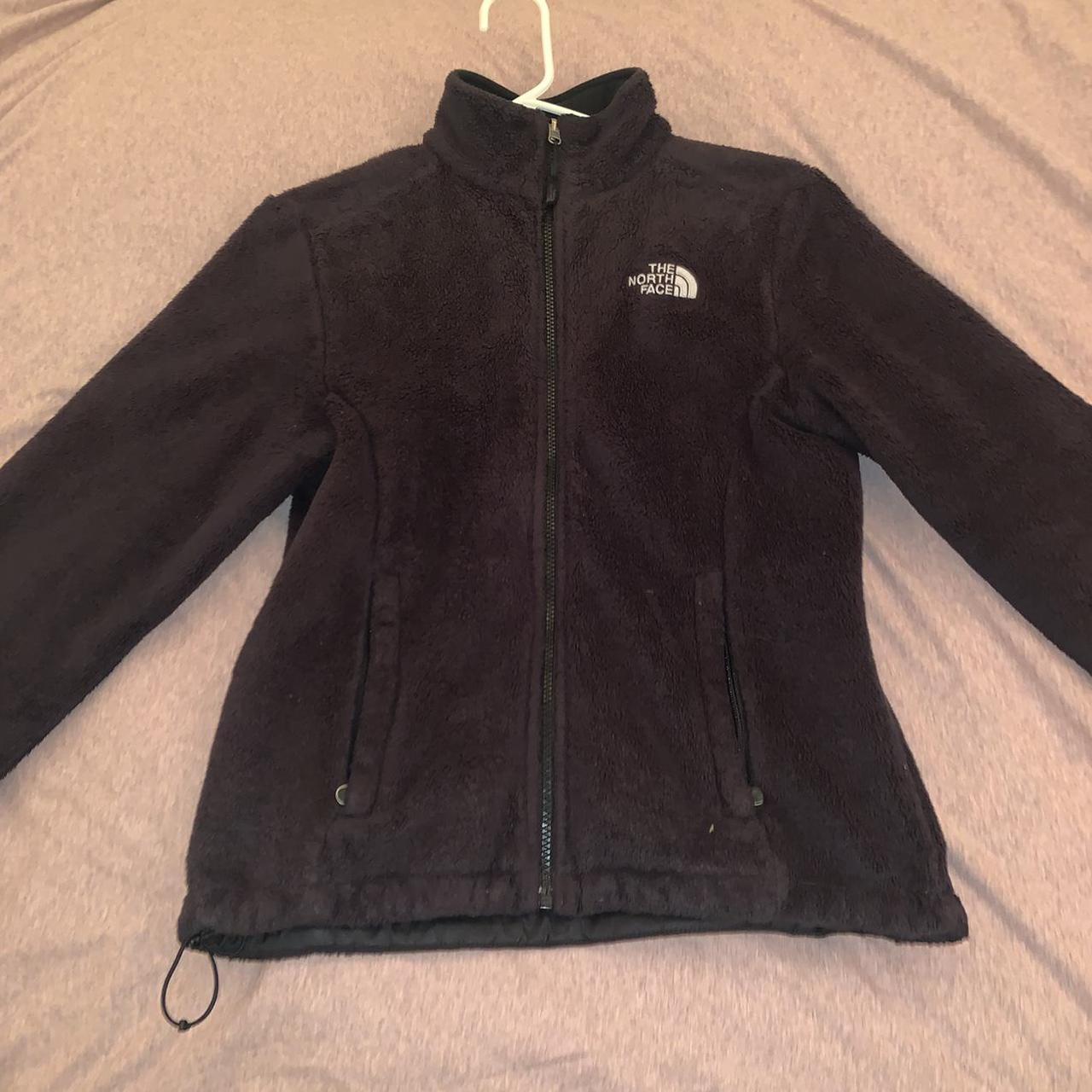 North face black fleece Full zip Size small (chest... - Depop