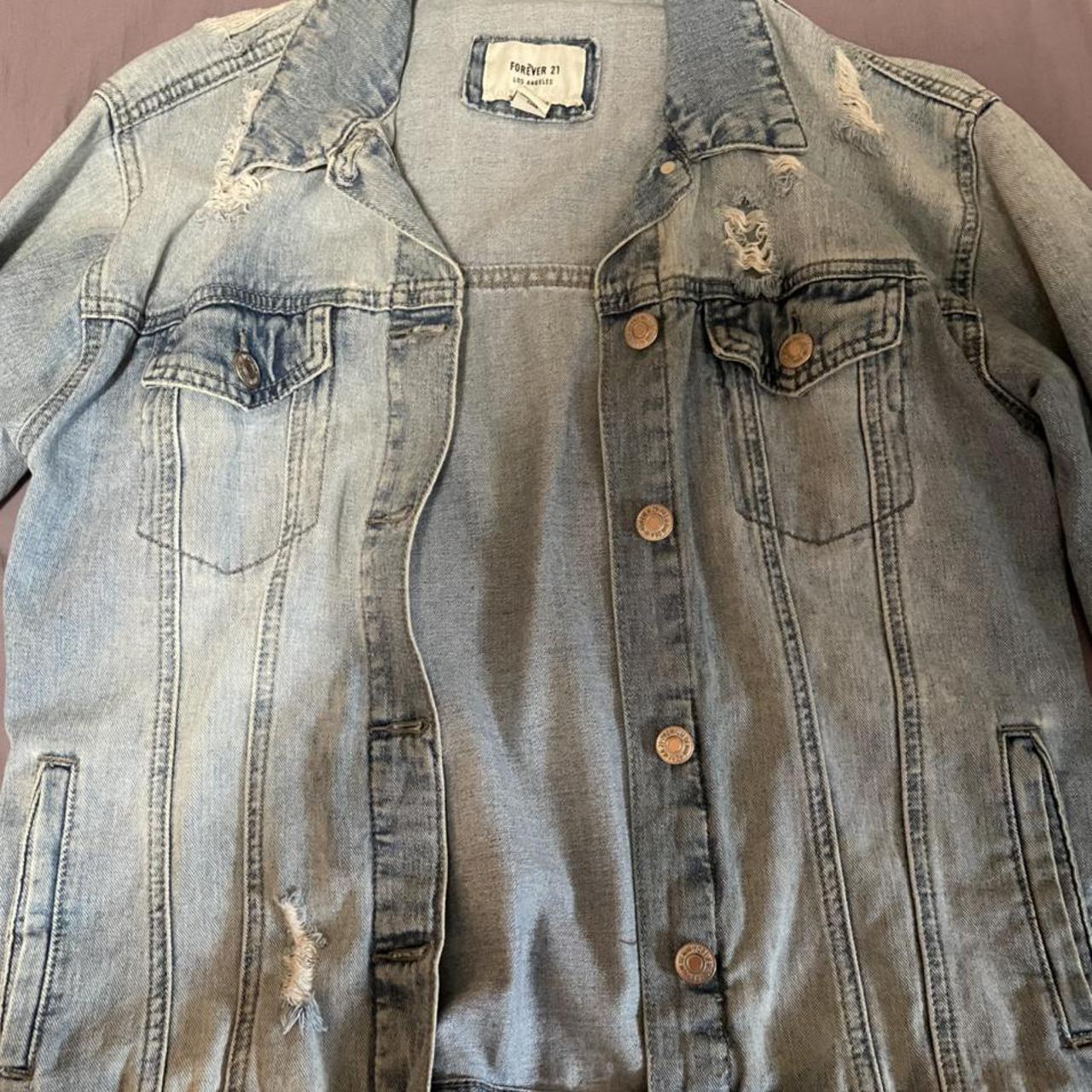 cute ripped jean jacket