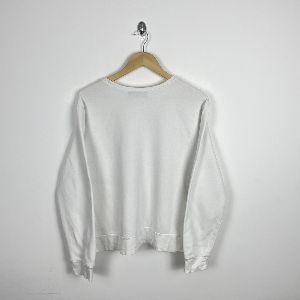 Joe Boxer Vintage Y2K Blank Sweatshirt White Colour... - Depop