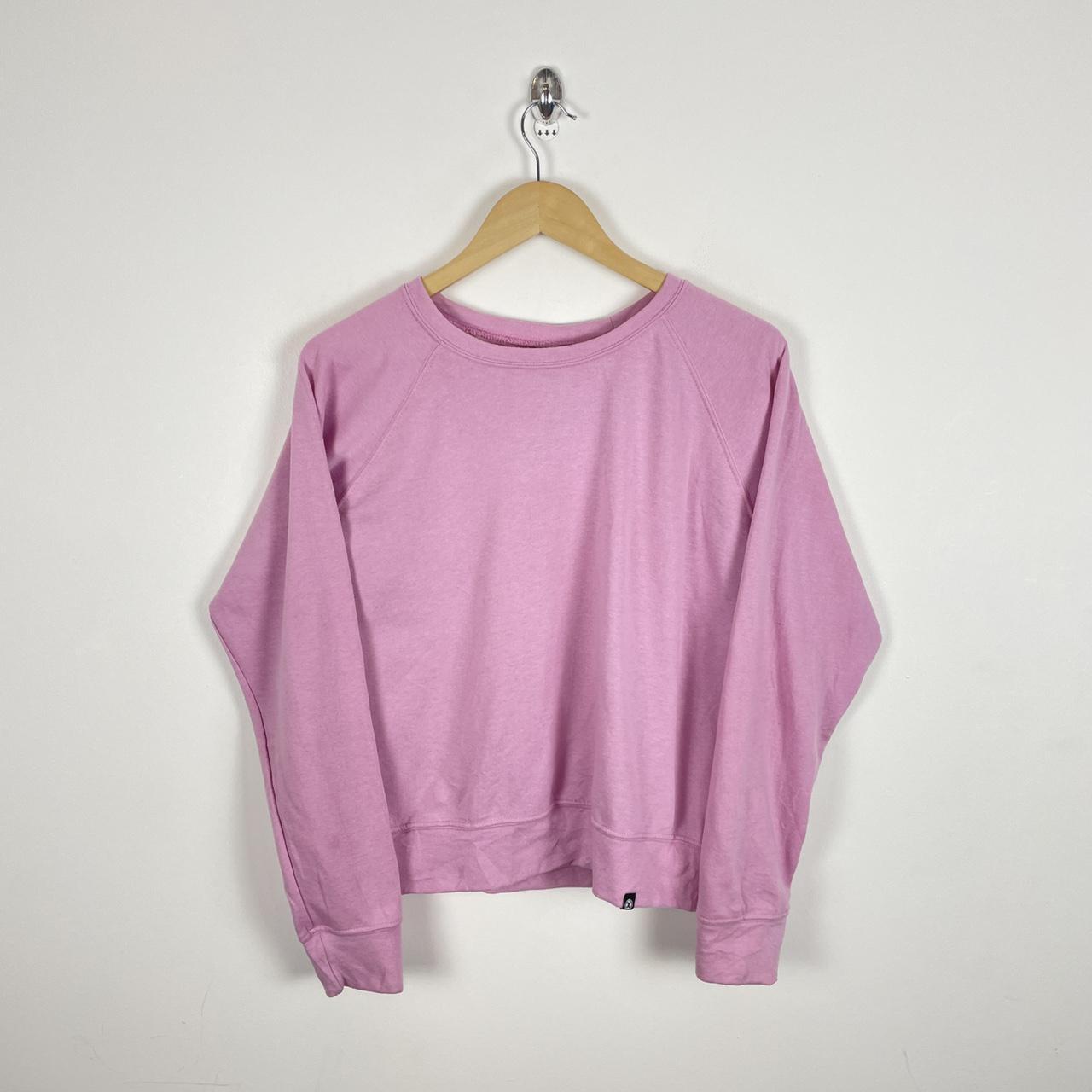 Circle X Vintage Y2K Blank Sweatshirt Pink Colour... - Depop