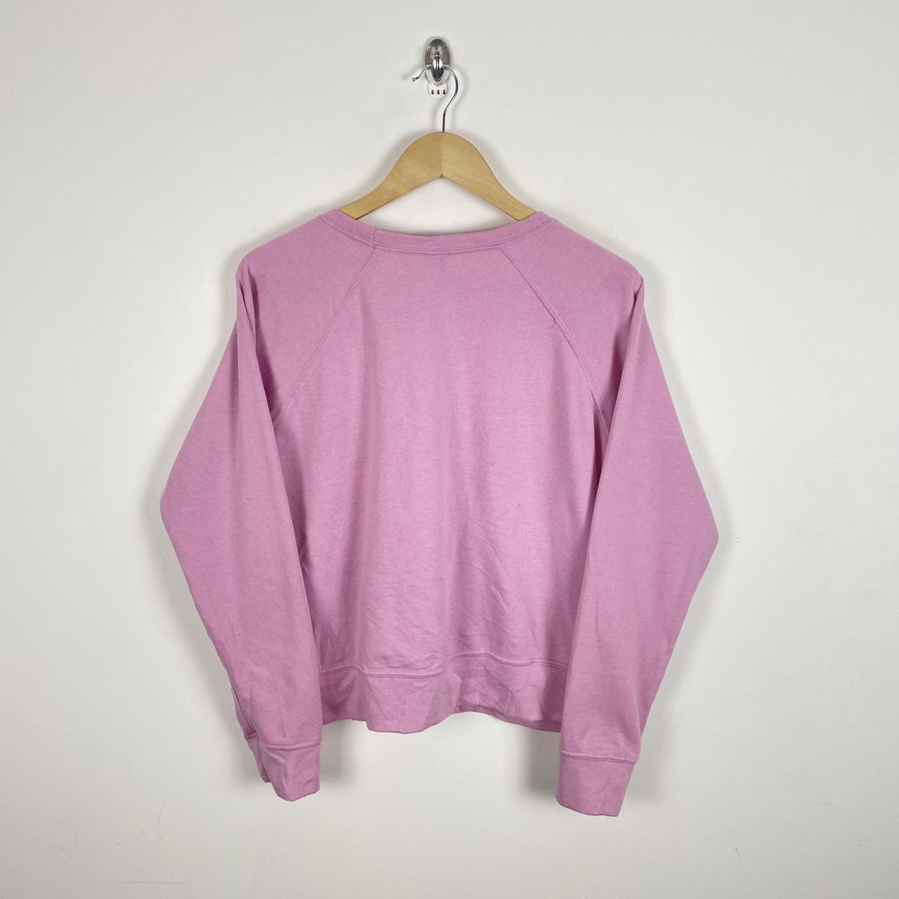 Circle X Vintage Y2K Blank Sweatshirt Pink Colour... - Depop