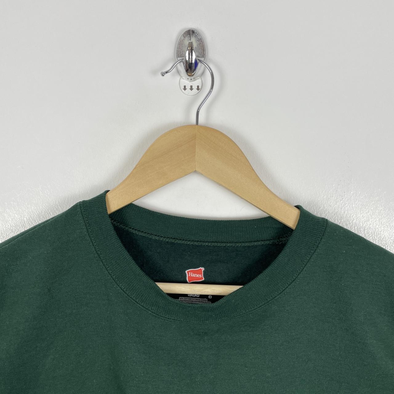 Blank Sweatshirt Hanes Green Colour Way Ladies... - Depop