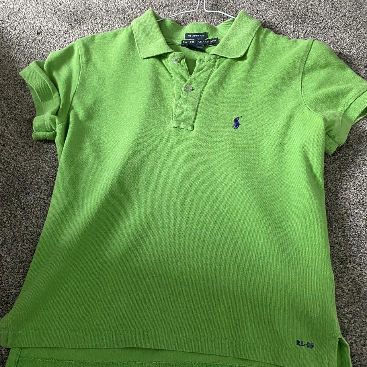 Green Ralph Lauren Polo Shirt, Repop, Never Worn - Depop