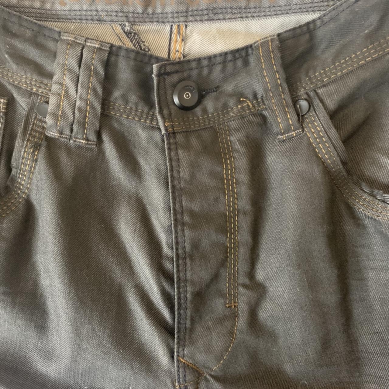 Next men’s straight curve black/dark grey jeans 34L... Depop