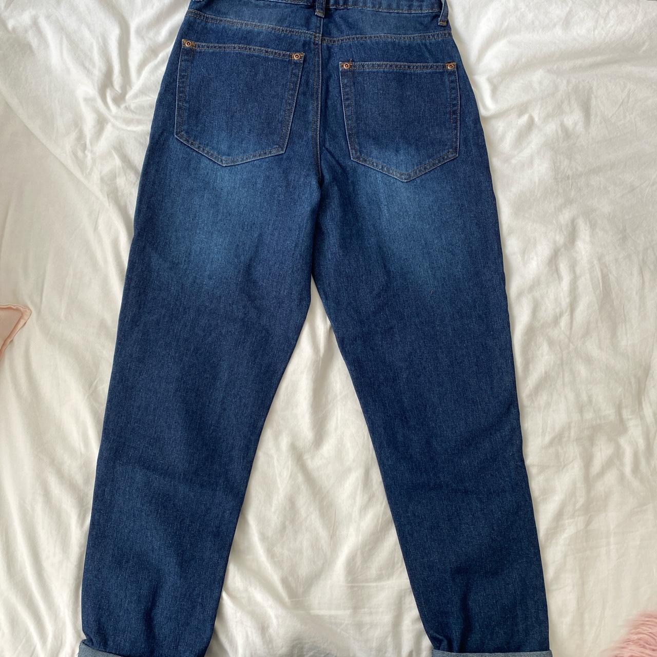I Saw It First Women's Blue and Navy Jeans (2)