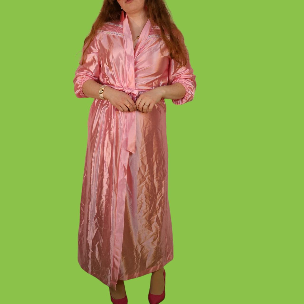 JCPenney Women's Pink Robe Depop