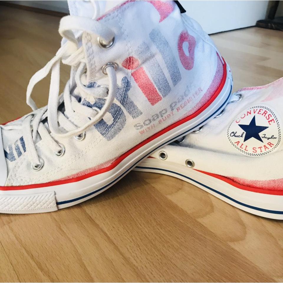 brillo pad converse