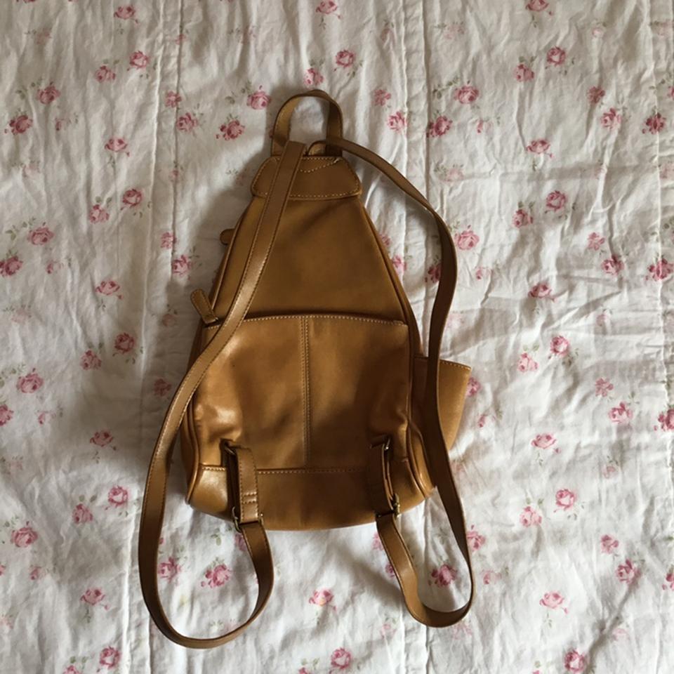 Vintage Genuine Leather Backpack Brand Aurielle