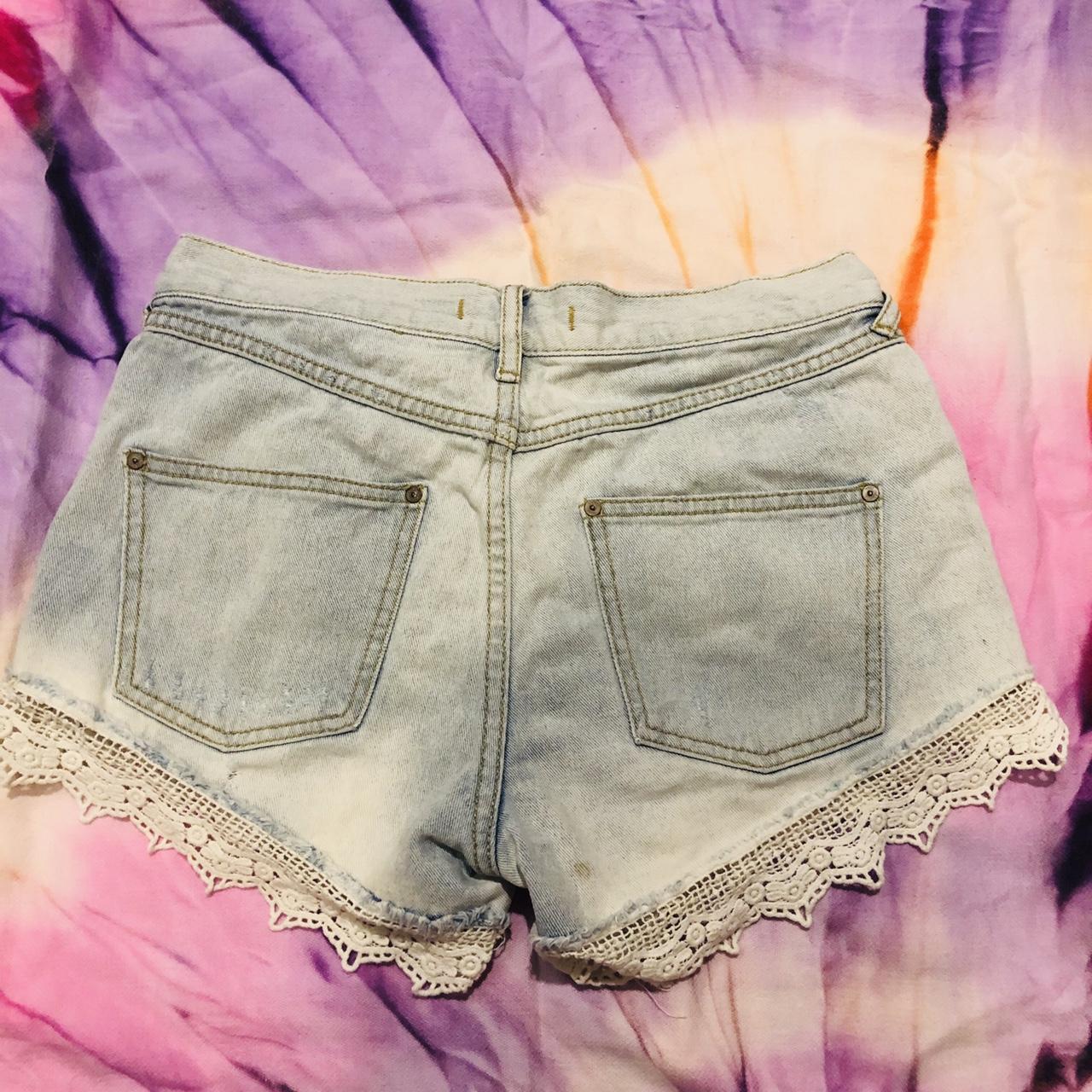 Free people denim on sale shorts