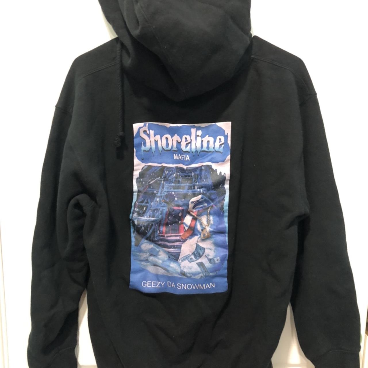 Supreme Snowman Hooded Sweatshirt Dark Royal Blue - Depop