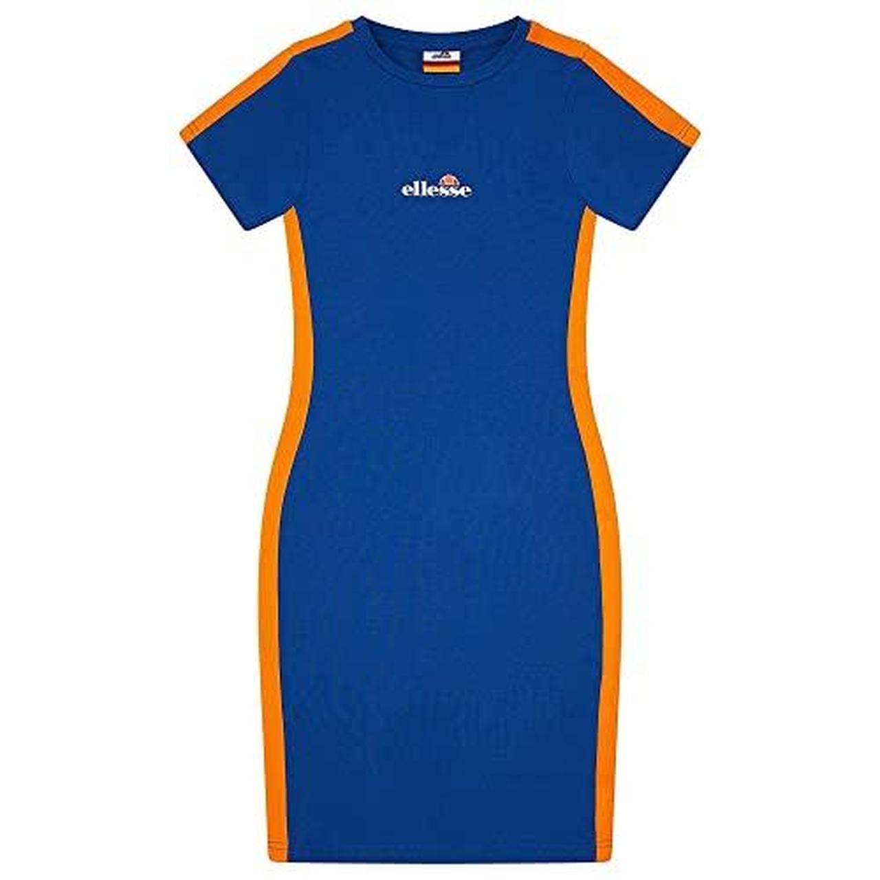Ellesse Women's Blue and Orange Dress