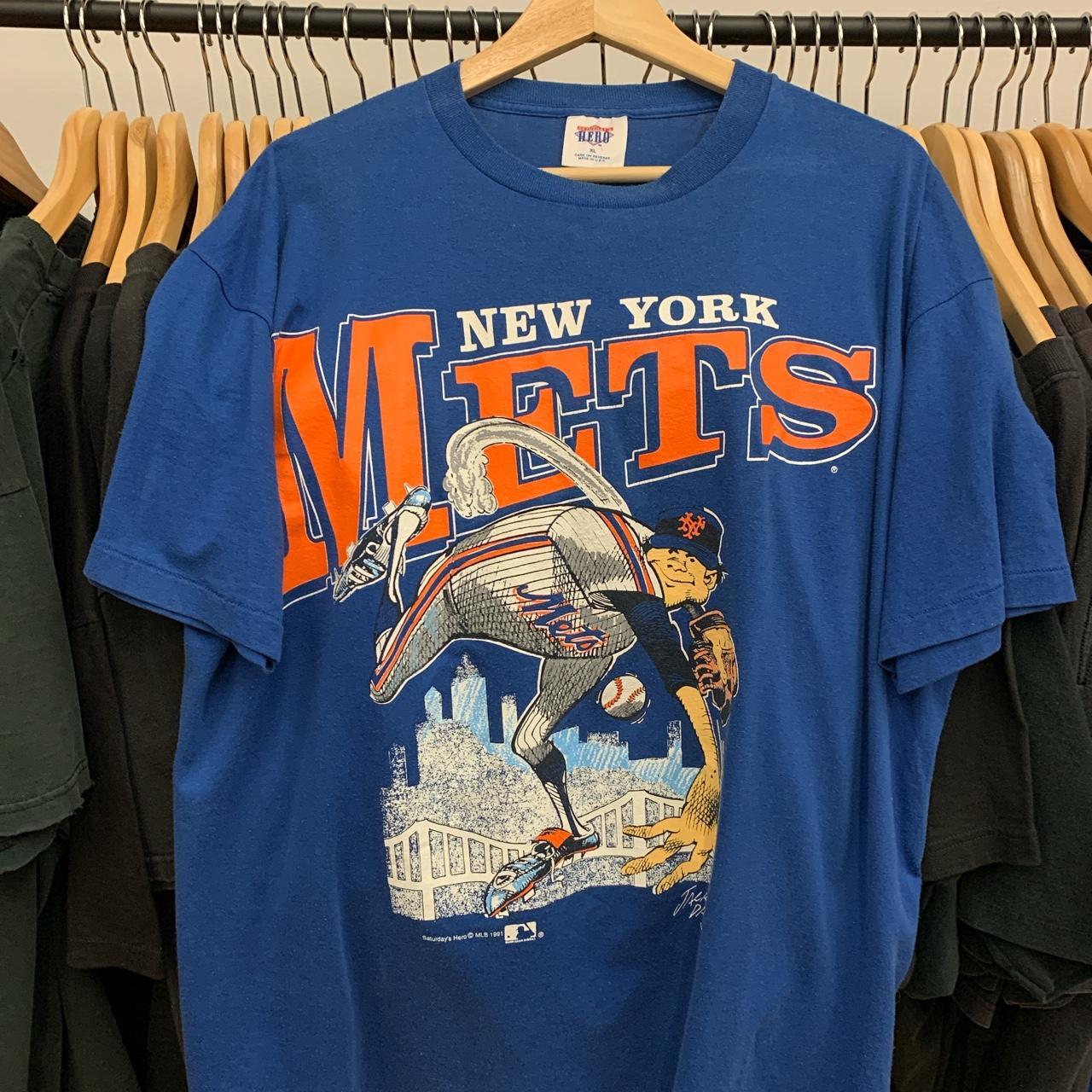 vintage mets t shirt