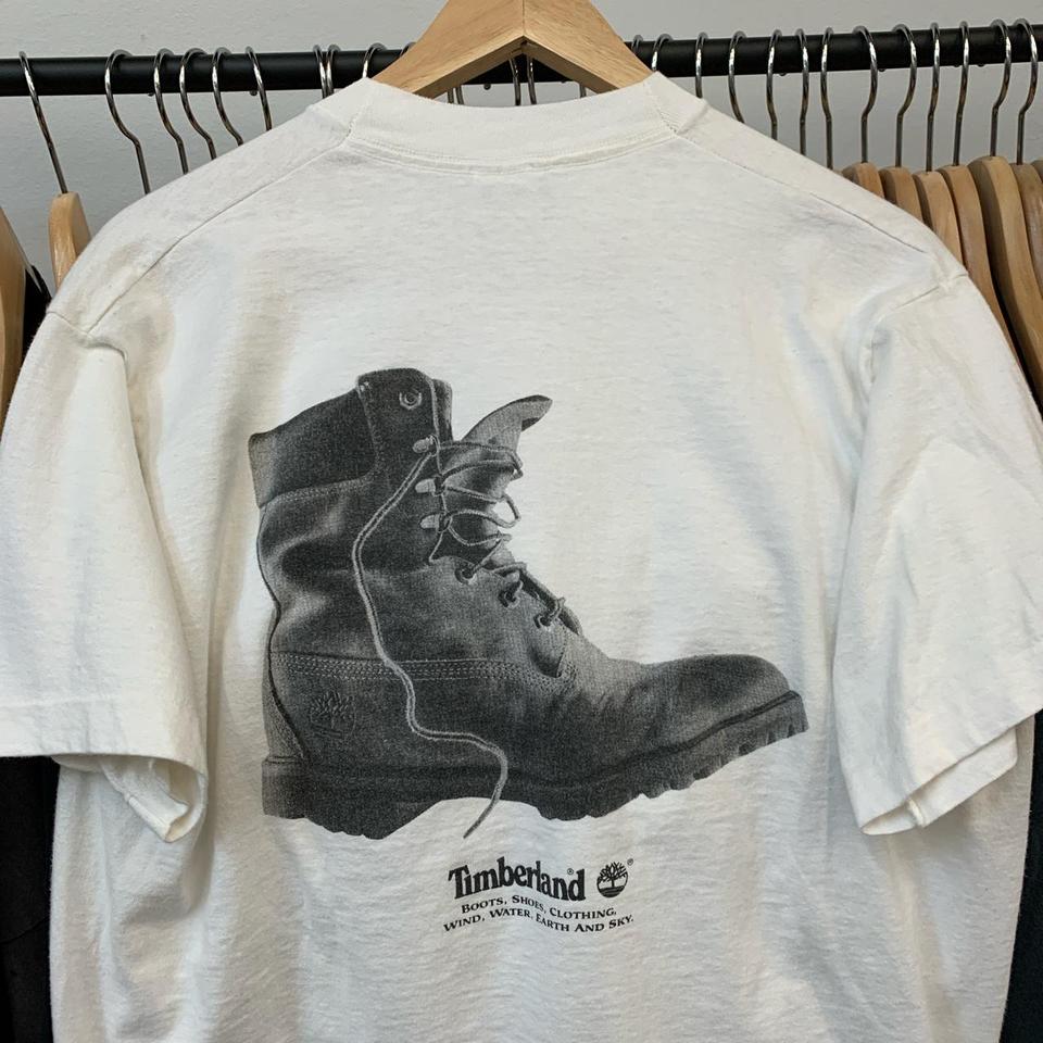 Vintage Give Racism the Boot Shirt Size: Large-... - Depop