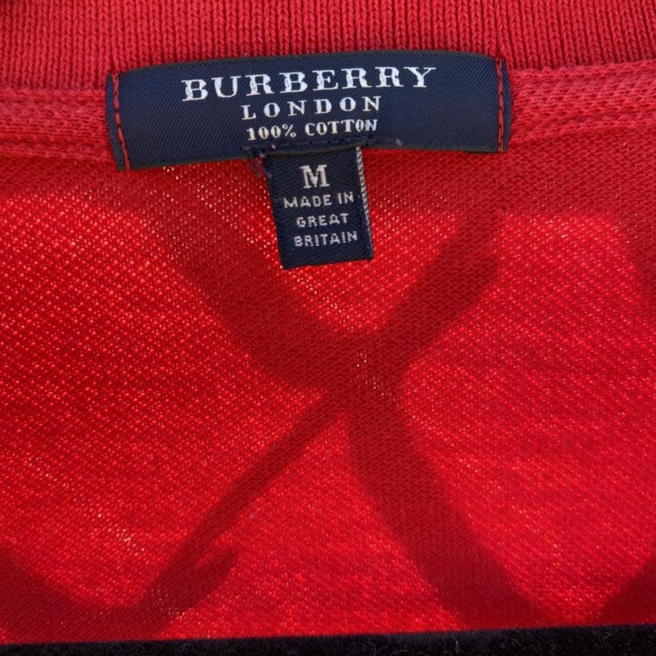 Vintage Burberry Polo Shirt Brand: Burberry... - Depop