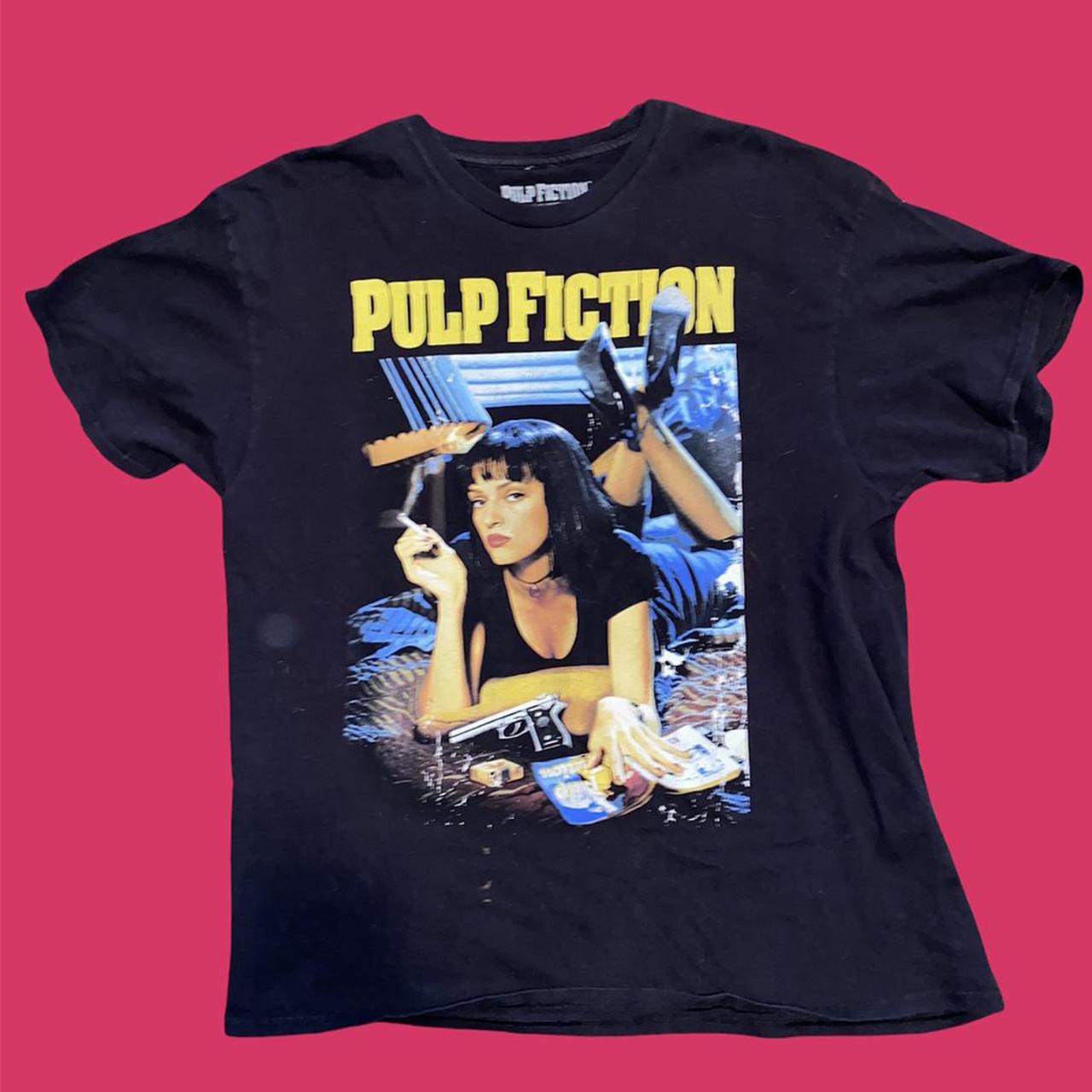 2017 Pulp Fiction Full Graphic Tee Size:... - Depop