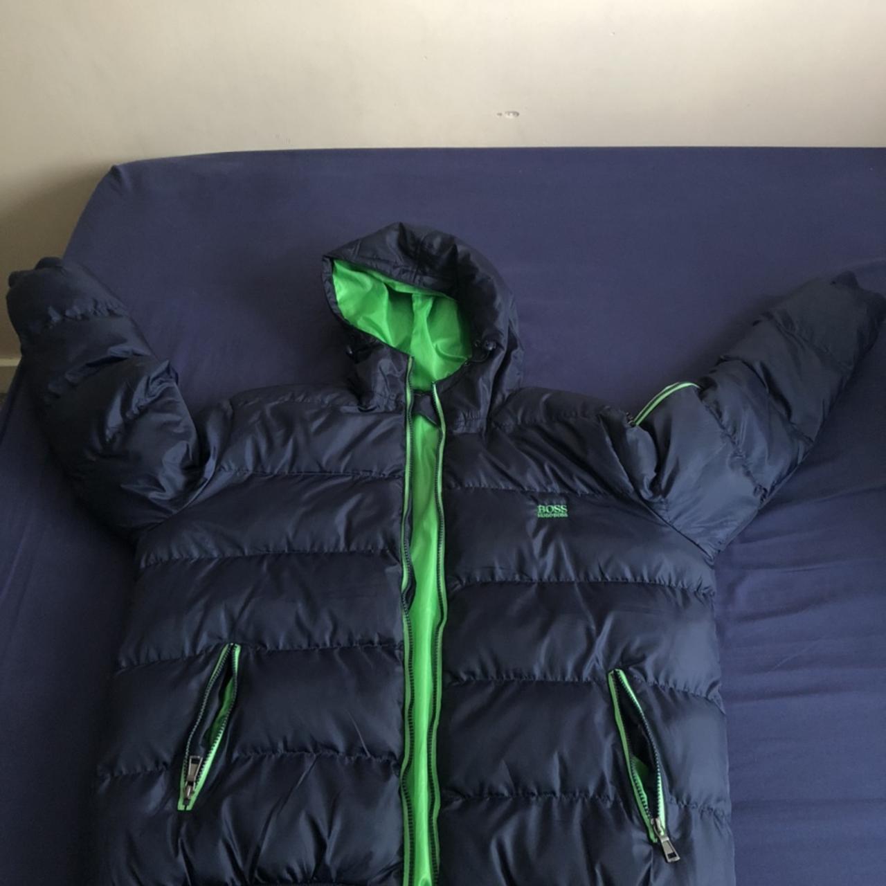 Hugo boss clearance green jacket sale