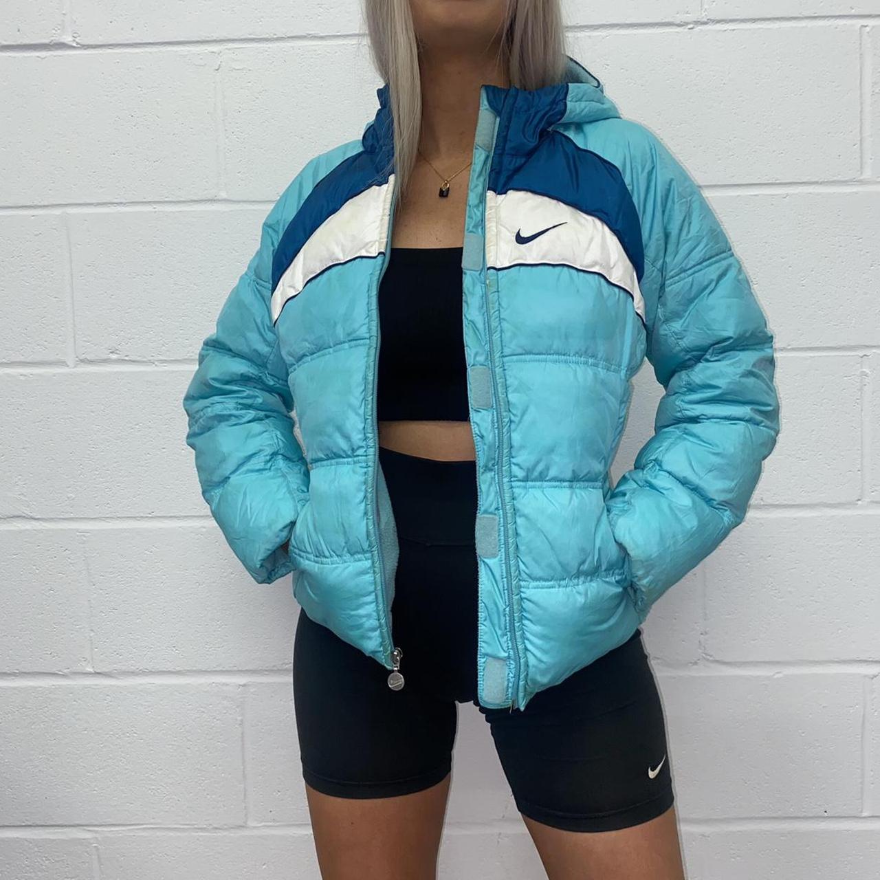 ladies nike puffer coat